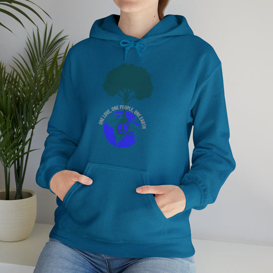 Tree of Life Hoodie | World Peace Earth Tree | Unisex Hooded Hoodie Sweatshirt