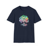 Watercolor Tree of Colorful Life V4 Outdoor Life |  Unisex Soft style T-Shirt | Embrace Your Vibe