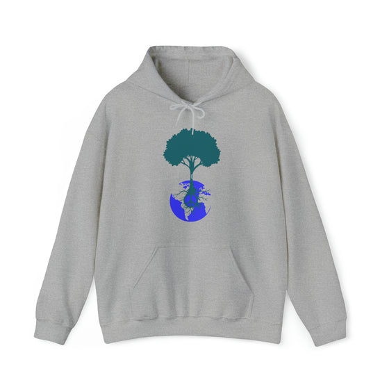 Tree of Life Hoodie | World Peace Earth Tree | Unisex Hooded Hoodie Sweatshirt