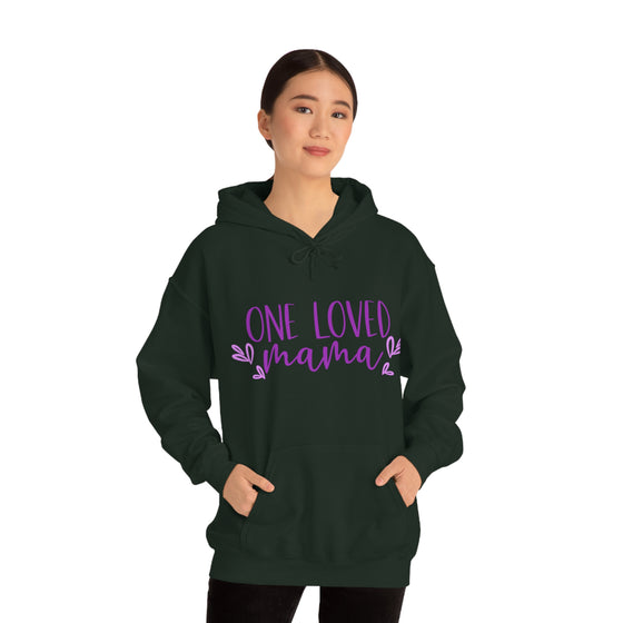 Chill Stitch – One Loved Mamma - Unisex Hooded Hoodie Sweatshirt – Embrace Your Vibe