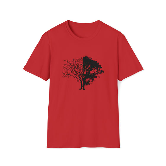 Tree Life Shirt | Life And Death| Abstract Unisex Soft Style Tee T-Shirt