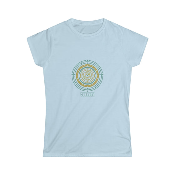 Mandala Yoga Spiritual Self | T-Shirt  Women's Soft style Tee | Embrace Your Vibe