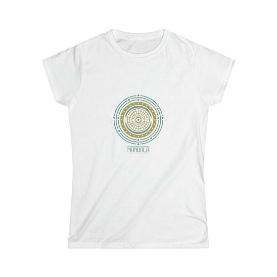 Mandala Yoga Spiritual Self | T-Shirt  Women's Soft style Tee | Embrace Your Vibe