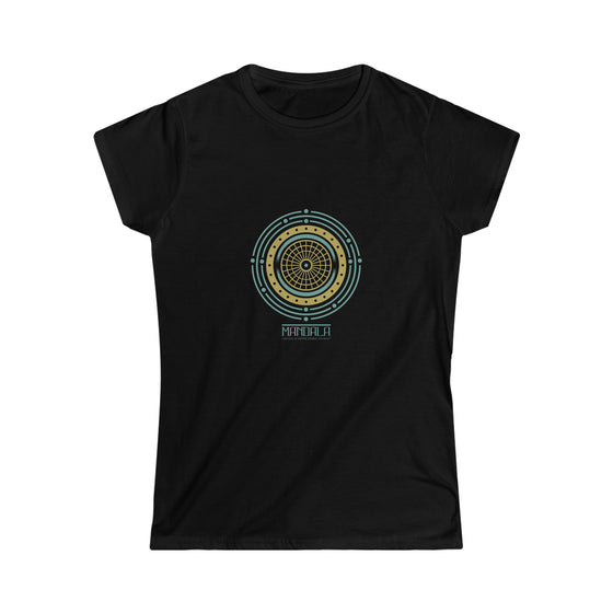 Mandala Yoga Spiritual Self | T-Shirt  Women's Soft style Tee | Embrace Your Vibe