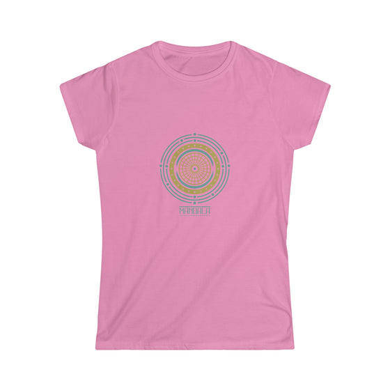 Mandala Yoga Spiritual Self | T-Shirt  Women's Soft style Tee | Embrace Your Vibe