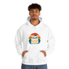 Chill Stitch – VW Van Mountains - Unisex Hooded Hoodie Sweatshirt – Embrace Your Vibe