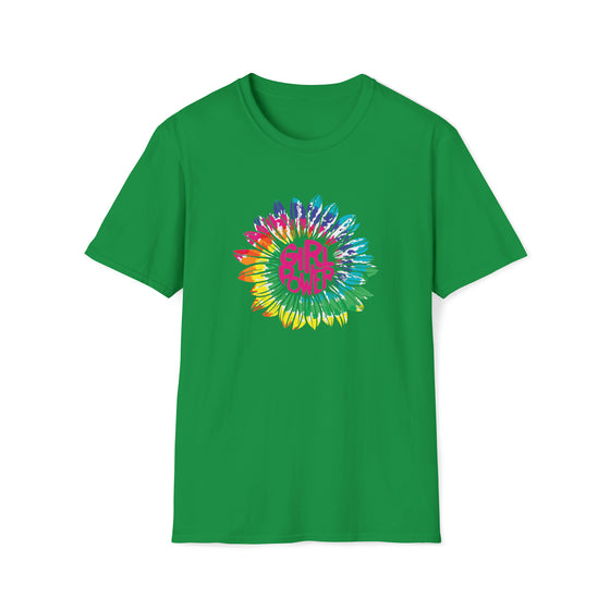 Girl Power Hippie Shirt | Earth Peace Designs | Unisex Soft Style T-Shirt