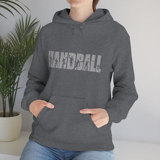 Chill Stitch – Handball Sport - Unisex Hooded Hoodie Sweatshirt – Embrace Your Vibe