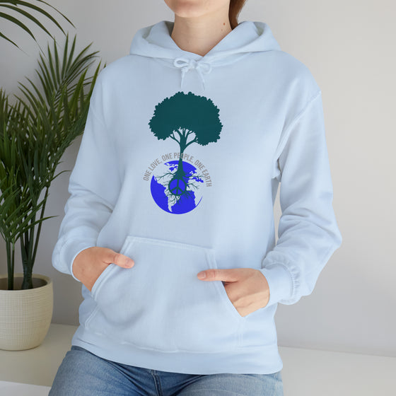 Tree of Life Hoodie | World Peace Earth Tree | Unisex Hooded Hoodie Sweatshirt