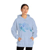 Floral Mandala Sea Turtle Sweatshirt | Unisex Hooded Hoodie Sweatshirt