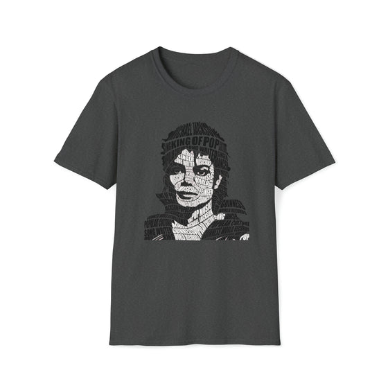 Michael Jackson | Unisex Soft Style Tee T-Shirt  | Calligram Word Design