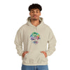 Lake Sweatshirt | Tree of Life Watercolor V4 Color Burst | Unisex Hooded Hoodie Sweatshirt