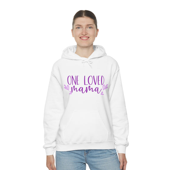 Chill Stitch – One Loved Mamma - Unisex Hooded Hoodie Sweatshirt – Embrace Your Vibe