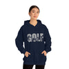 Chill Stitch – Golf Sport - Unisex Hooded Hoodie Sweatshirt – Embrace Your Vibe