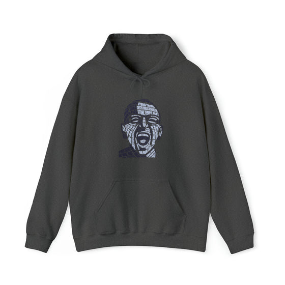 Chester Bennington Sweatshirt | Unisex Hooded Hoodie Sweatshirt | Calligram Word Design