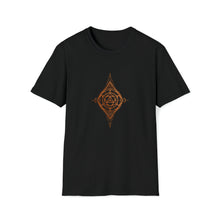  Abstract Diamond Seeing Eye Shapes V35  |  Unisex Soft Style Tee T-Shirt  |  Embrace Your Vibe