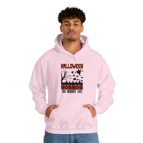 Halloween Sweatshirt  | Horror Night | Unisex Hooded Hoodie Sweatshirt
