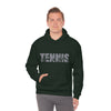 Chill Stitch – Tennis Sport - Unisex Hooded Hoodie Sweatshirt – Embrace Your Vibe