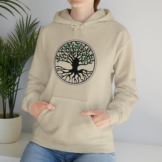 Tree Life Sweatshirt | Tree of Life Leaf Out | Unisex Hooded Hoodie Sweatshirt