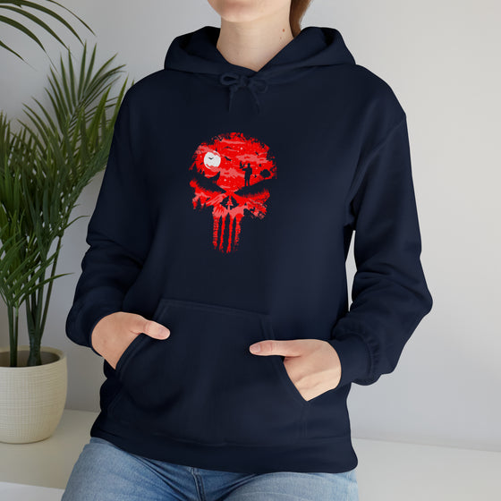 Abstract Sweatshirt | Stand And Bleed Mask Halloween | Abstract Unisex Hooded Hoodie Sweatshirt | Embrace Your Vibe