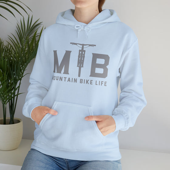 Bike Sweatshirt | MTB Mountain Bike Life Biking | Unisex Hooded Hoodie Sweatshirt | Embrace Your Vibe