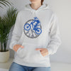 Bike Sweatshirt | MTB Chain Mountain Bike Biking | Unisex Hooded Hoodie Sweatshirt