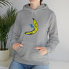 Banana Skateboard Skateboarding | Abstract | Minimalist | Modern | Unisex Hooded Hoodie Sweatshirt | Embrace Your Vibe