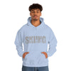 Chill Stitch – Skiing Sport - Unisex Hooded Hoodie Sweatshirt – Embrace Your Vibe