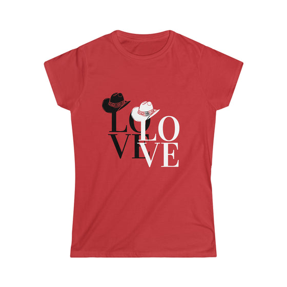 Boho Bohemian Women’s Soft style Tee T-shirt | Cowgirl Hat Love