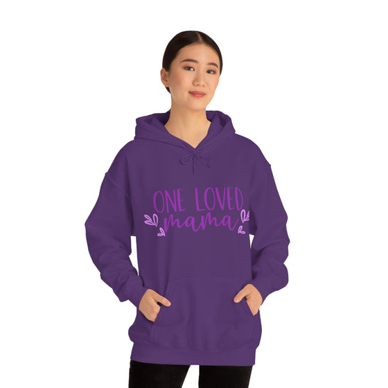 Chill Stitch – One Loved Mamma - Unisex Hooded Hoodie Sweatshirt – Embrace Your Vibe