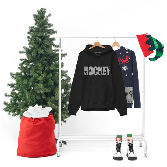 Chill Stitch – Hockey Sport - Unisex Hooded Hoodie Sweatshirt – Embrace Your Vibe