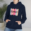 Chill Stitch – Paint Strokes Mama - Unisex Hooded Hoodie Sweatshirt – Embrace Your Vibe