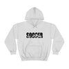 Chill Stitch – Soccer Sport - Unisex Hooded Hoodie Sweatshirt – Embrace Your Vibe