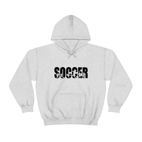 Chill Stitch – Soccer Sport - Unisex Hooded Hoodie Sweatshirt – Embrace Your Vibe