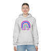 Chill Stitch – Mom Life Rainbow - Unisex Hooded Hoodie Sweatshirt – Embrace Your Vibe