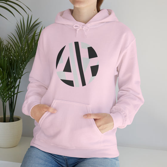 Abstract Shapes V20 | Abstract | Minimalist | Modern  Unisex Hooded Hoodie Sweatshirt | Embrace Your Vibe