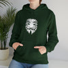 Abstract Sweatshirt | Nature Mask Fishing | Abstract Unisex Hooded Hoodie Sweatshirt