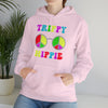 Hippie Sweatshirt | Trippy Hippie Sunglasses | Unisex Hooded Hoodie Sweatshirt