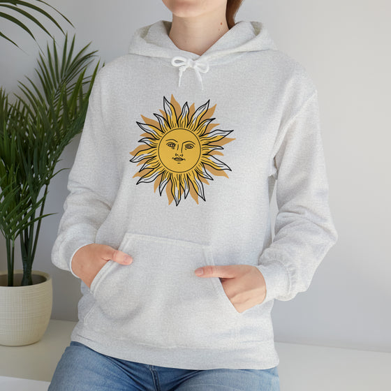 Sunshine Sweatshirt | Sun Face Sunshine | Unisex Hooded Hoodie Sweatshirt