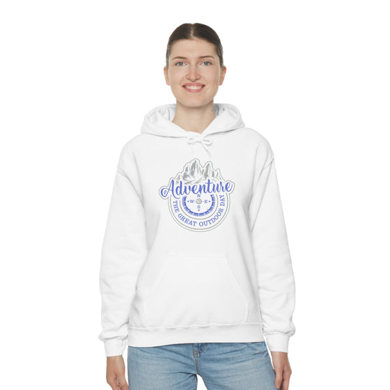 Adventure The Great Outdoors | Unisex Hooded Hoodie Sweatshirt | Embrace Your Vibe