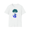 Hippie Shirt | Earth Peace Designs | Unisex Soft Style T-Shirt | World Peace Earth Tree