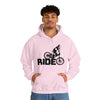 Bike Sweatshirt | MTB Mountain Bike Ride Biking | Unisex Hooded Hoodie Sweatshirt