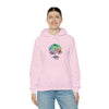 Lake Sweatshirt | Tree of Life Watercolor V4 Color Burst | Unisex Hooded Hoodie Sweatshirt