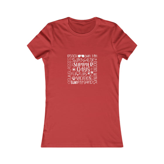 Beach Lake Life Summer | Women’s Bella Canvas  Tee T-Shirt | Embrace Your Vibe