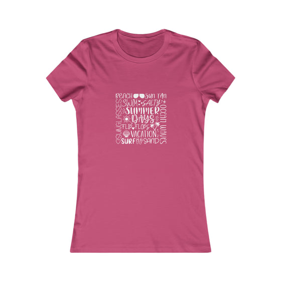 Beach Lake Life Summer | Women’s Bella Canvas  Tee T-Shirt | Embrace Your Vibe