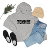 Chill Stitch – Tennis Sport - Unisex Hooded Hoodie Sweatshirt – Embrace Your Vibe