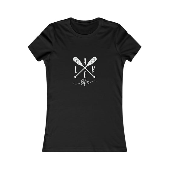 Beach Lake Life Lake Oars | Women’s Bella Canvas T-Shirt | Soft Style Tee T-Shirt | Embrace Your Vibe