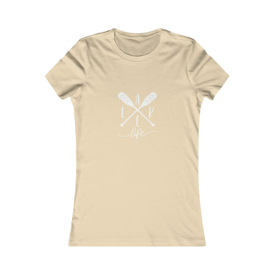 Beach Lake Life Lake Oars | Women’s Bella Canvas T-Shirt | Soft Style Tee T-Shirt | Embrace Your Vibe