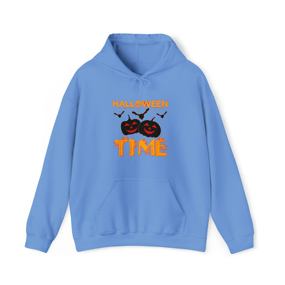 Halloween Sweatshirt | Pumpkin Time | Unisex Hooded Hoodie Sweatshirt | Embrace Your Vibe