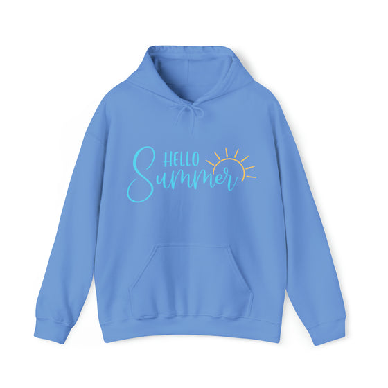 Summer Hoodie | Hello Summer | Unisex Hooded Hoodie Sweatshirt